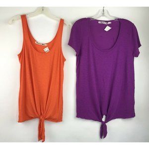 Michael Stars‎ Lot Of 2 Womens shirt And Tank Top P